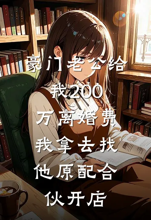 豪门老公给我200万离婚费，我拿去找他原配合伙开店