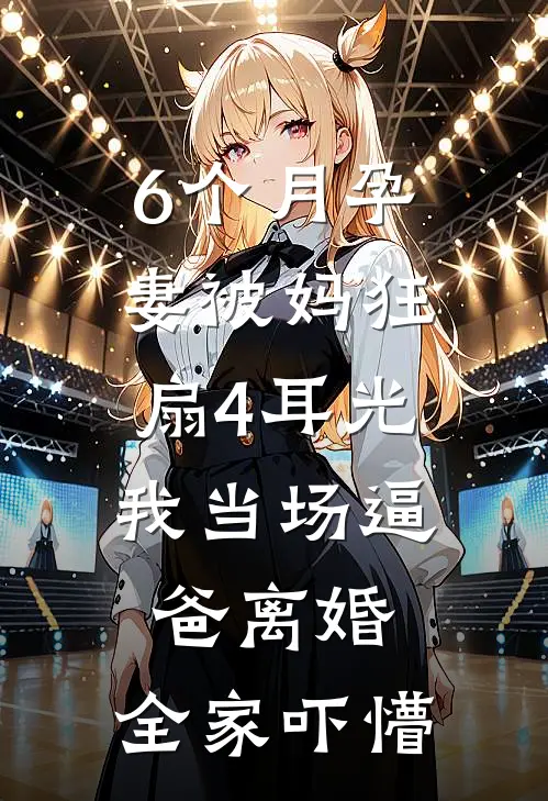 6个月孕妻被妈狂扇4耳光，我当场逼爸离婚，全家吓懵